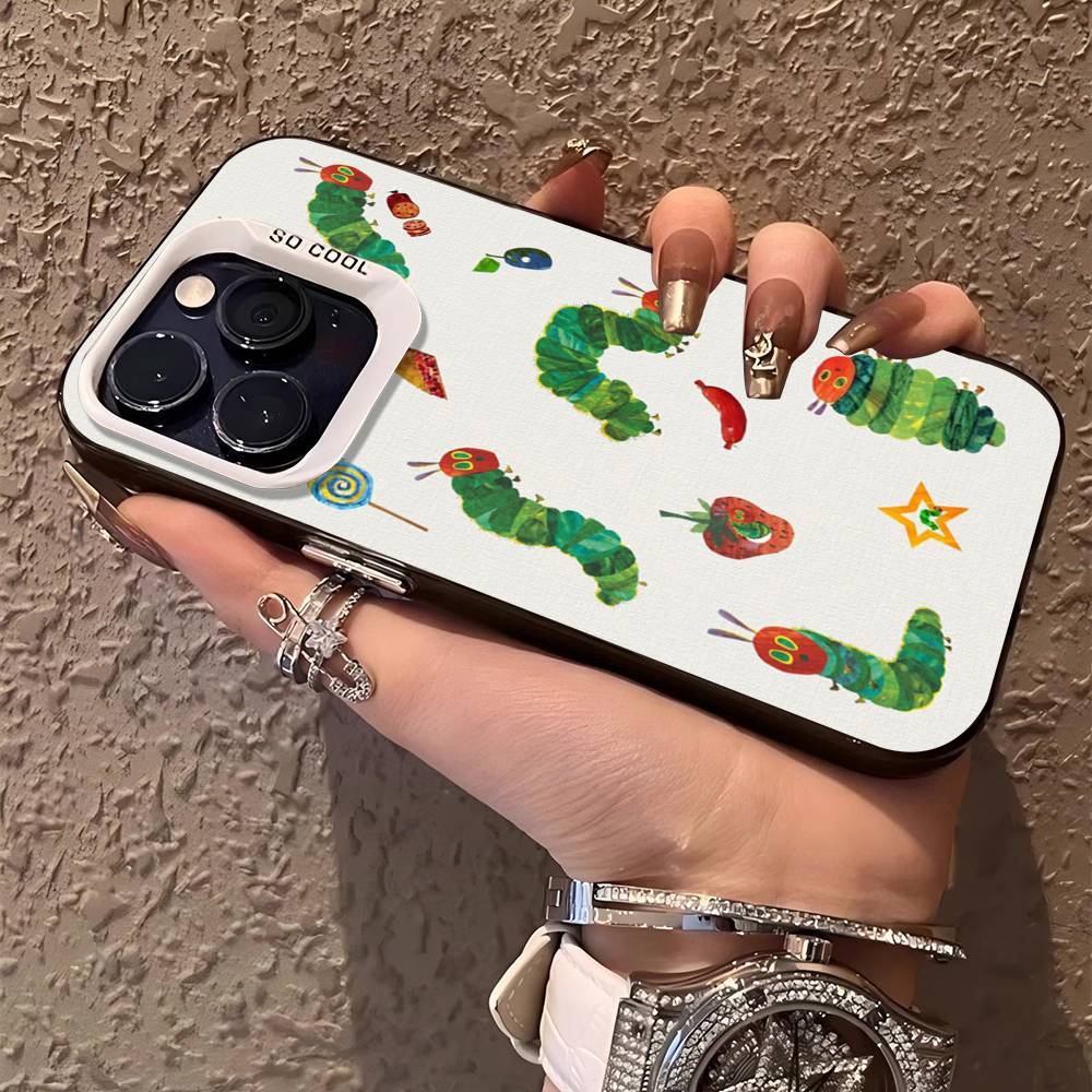 The Very Hungry Caterpillar Phone Case For IPhone 17 16 15 14 13 12 11 Pro Max Plus Pro Colorful Shell
