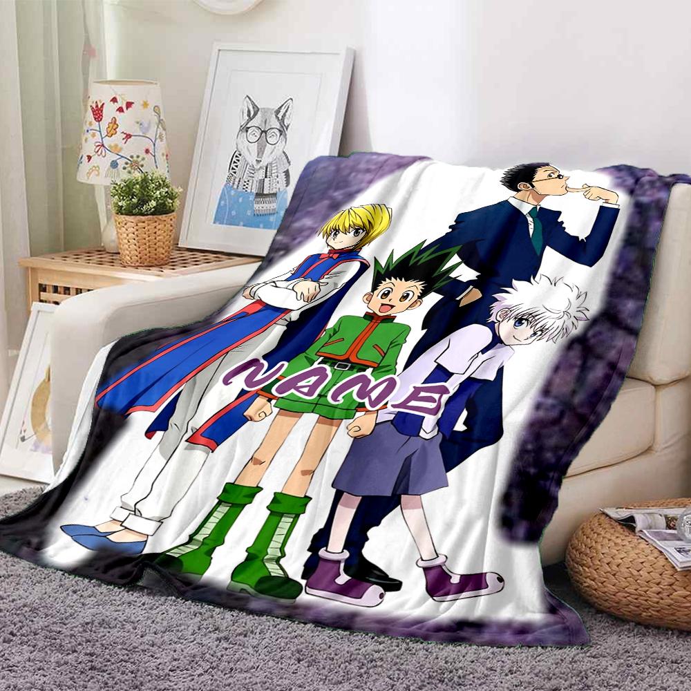 Custom 1pc Heroic Adventures Unite Blanket, Soft And Comfortable Blanket, Casual Warm, Camping Travel Blanket, Birthday Gift Q912124