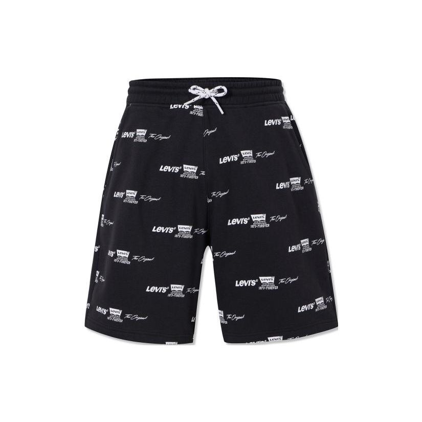

Шорты мужские Levis с принтом логотипа, свободного кроя, черные A3099-0006 M