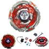New 6 Pcs 2017 Beyblade 4d5d Fusion Top Metal Master Rapidity Fight Launcher