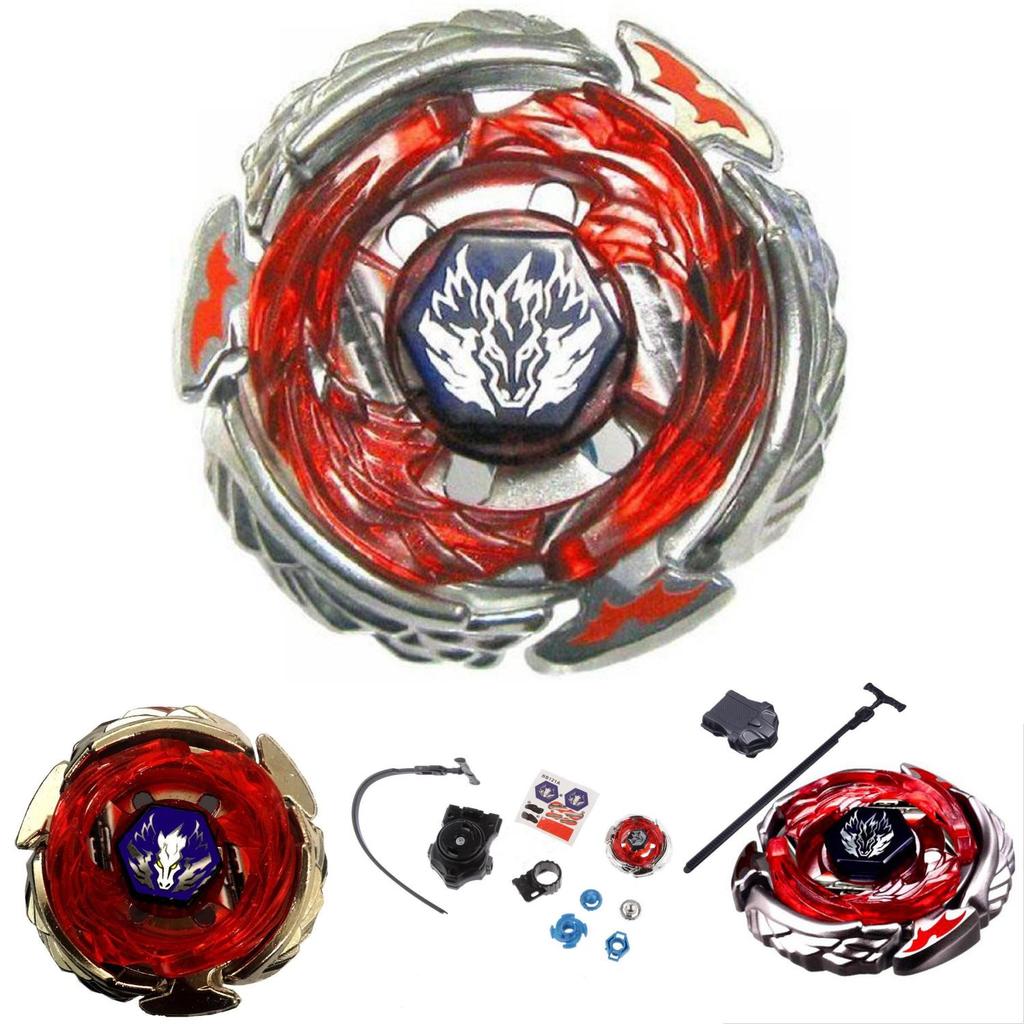 New 6 Pcs 2017 Beyblade 4d5d Fusion Top Metal Master Rapidity Fight Launcher