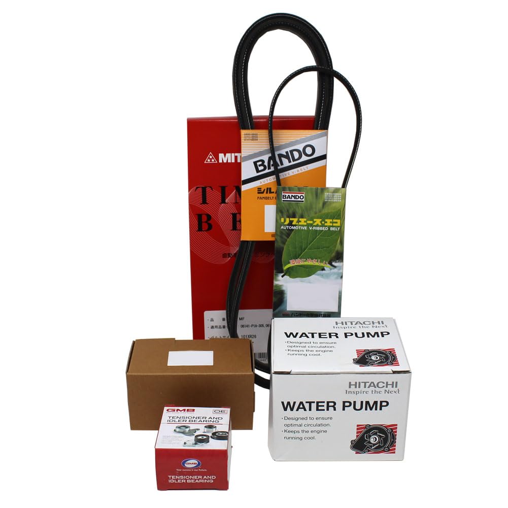 

Timing belt and fan belt set for Toyota Hiace set KZH100G/KZH110G (late model) H12.06-H16.08 7-piece