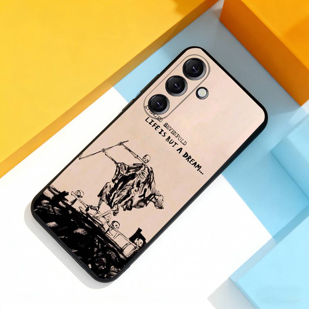 A-Avenged S-SevenfoldS A7X For Samsung Galaxy A 73,72,51,53,52,71,22,5G,Note,J7,8,9 Soft Black Cover Phone Case Samsung a224g