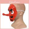 Demon Slayer Tengu Maske Latex Kostüm Requisite für Halloween-Party und Cosplay-Events