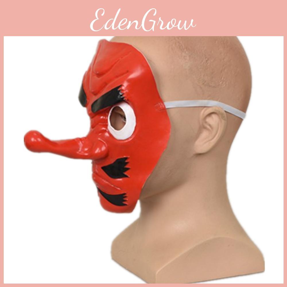 Demon Slayer Tengu Maske Latex Kostüm Requisite für Halloween-Party und Cosplay-Events