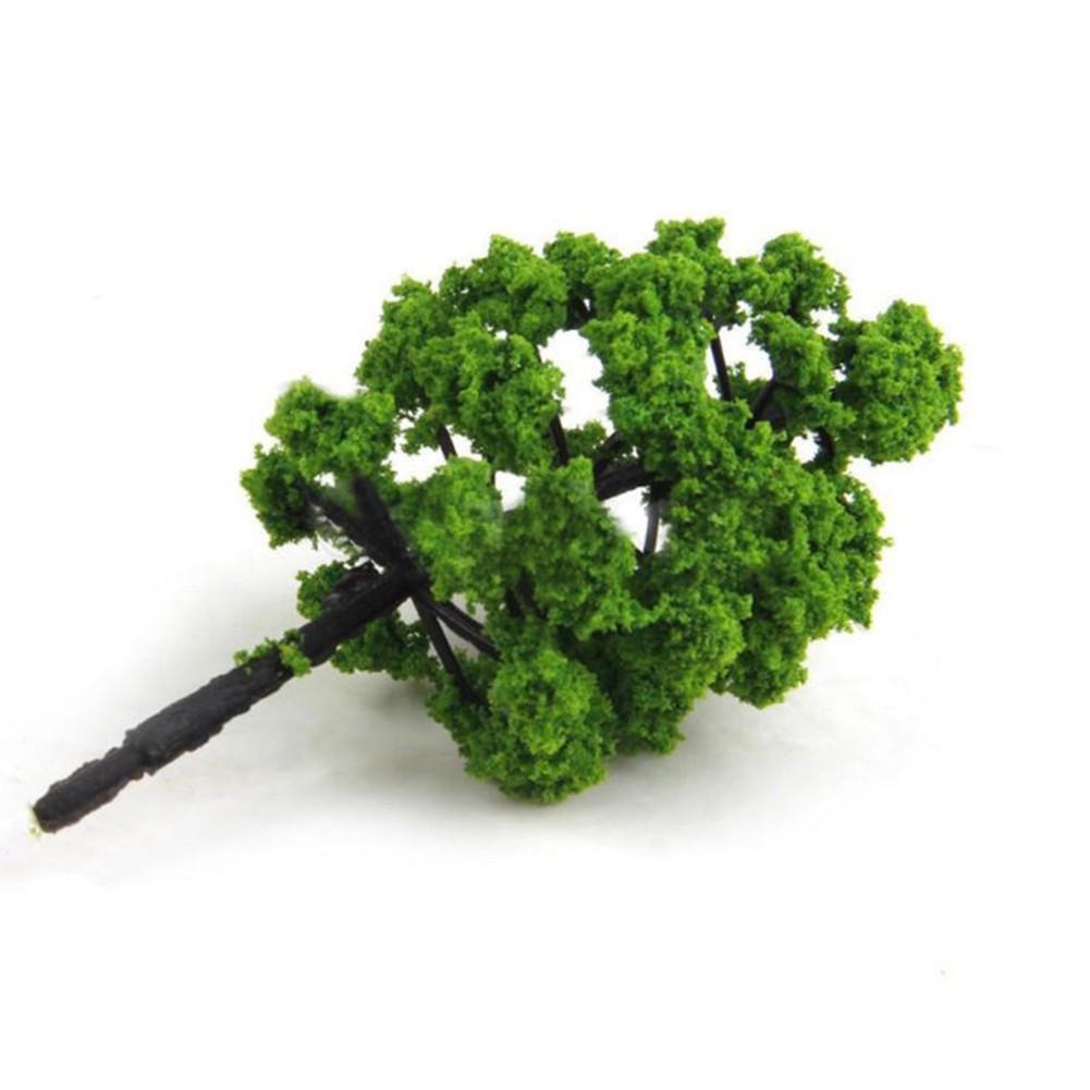 Miniatyrbuskstrimlor Set med 6 st Modellträd för Kreativa Projekt