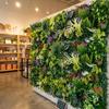 Lifelike Fake Green Grass Mat UV Protection Background Wall Plant  Outdoor Patio