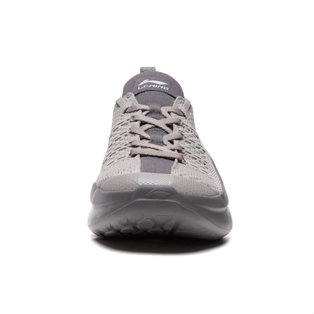 Li Ning Cloud Wave Slip On Cushioning, Wear Resistant Low top Casual Shoes Men's Gray AGLW051-1