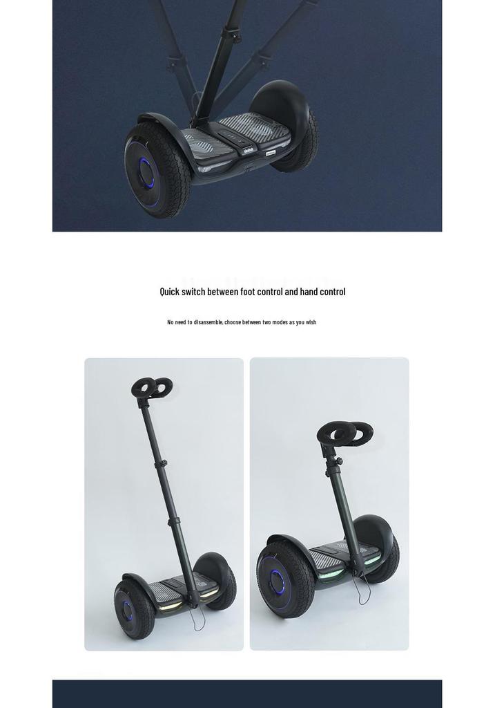 Xiaomi Ninebot L6/L8 için Evrensel 2'si 1 Arada Gidon Kontrol Çubuğu – Çocuklar ve Yetişkinler İçin Uygundur