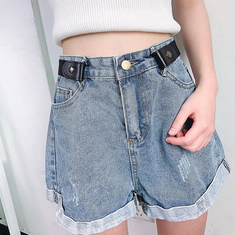 Buckle-free Adult/Children Belt Invisible Elastic Belt for Jeans No Bulge Hassle