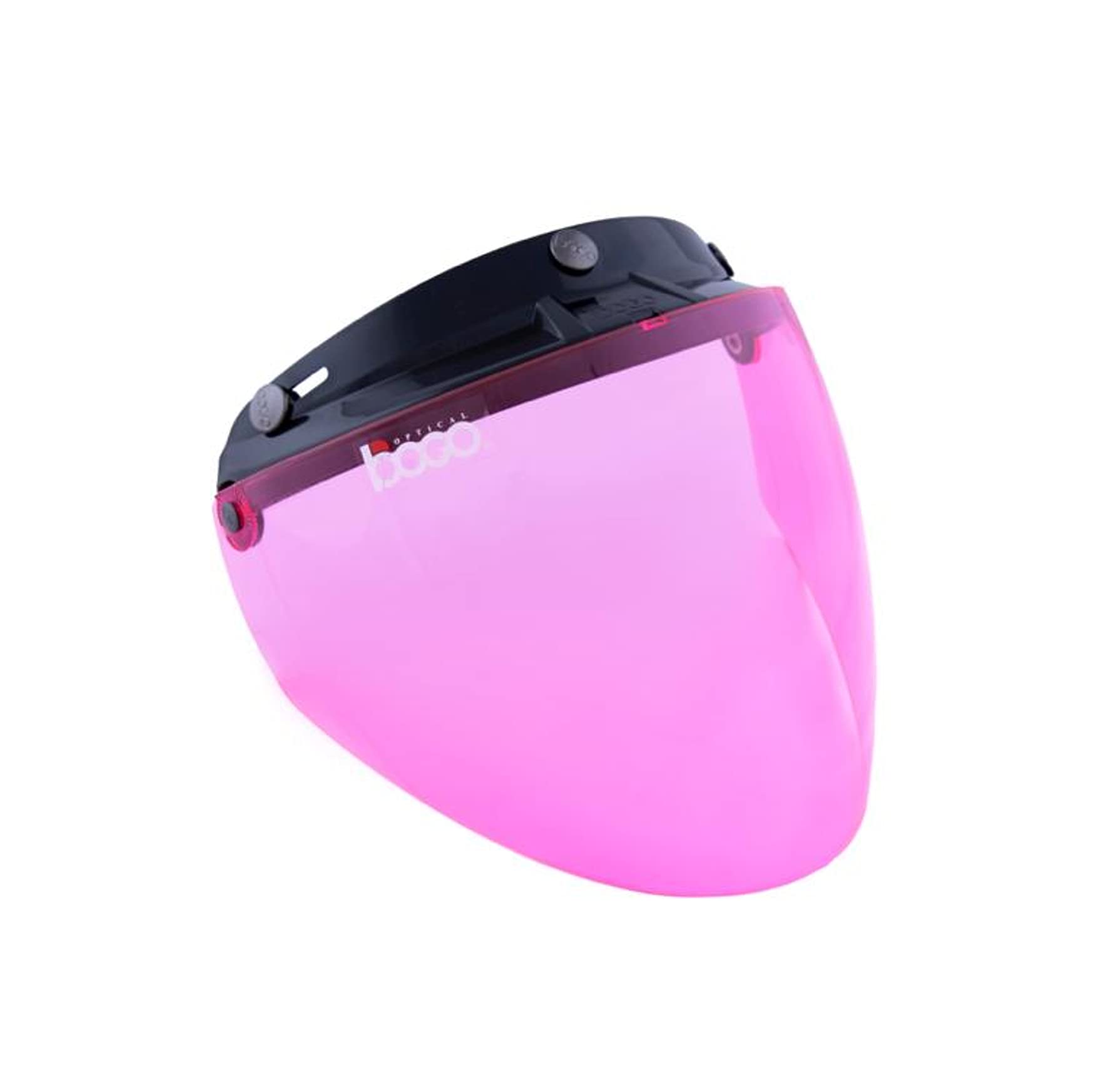 

Jet Shield Pink Helmet Shield Opening and Closing Type with Base Free Size [BOGO] Flip-up BG25-B18 розовый