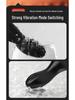 New Model: Manual Vibration Anal Plug for G-Spot & Backdoor Stimulation - Unisex, Beads for Couples