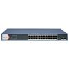 HIKVISION Cloud Managed 24-Port Gigabit Ethernet Switch with 2 10G Fiber Uplinks