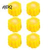 Realistic Kitchen Display 6Pcs Artificial Corn Slices Set Fake Props Decorative for Shelves Creative Vegetable Ornaments Farmhouse Home Decoration