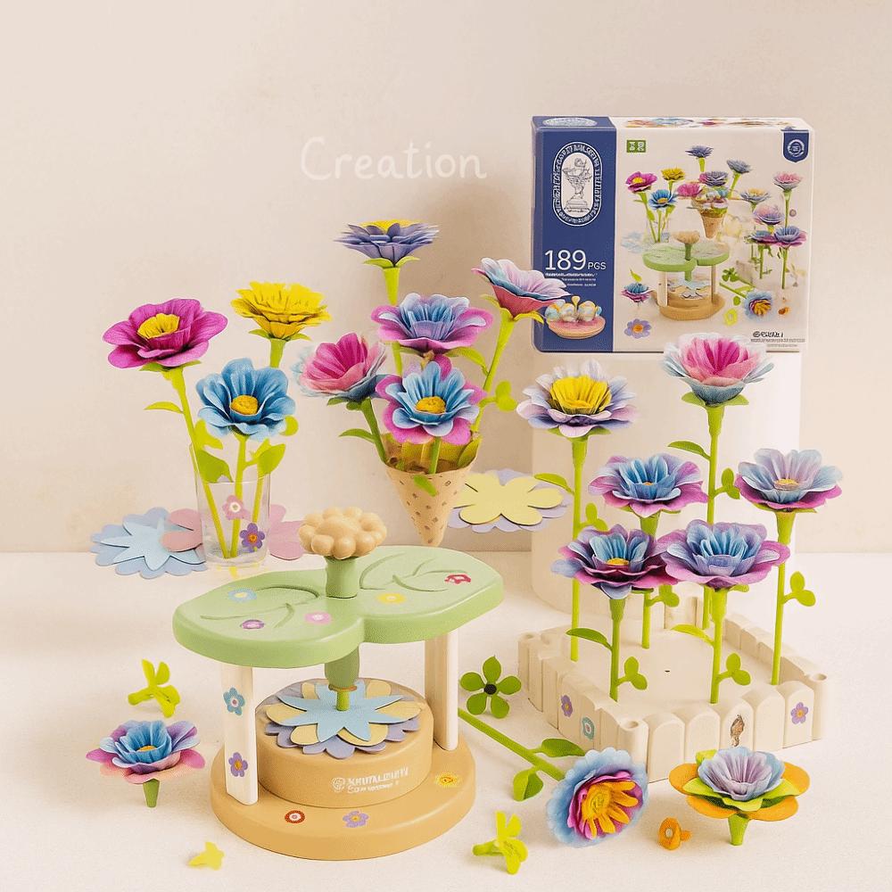 Educational DIY Fabric Flower Bouquets DIY Craft DIY Flower Make Craft Kit  Educational Activities