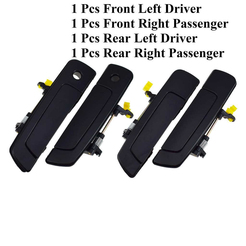 Outside Car Door Handle Front Rear Left Driver or Right For Mitsubishi Eclipse Galant Mirage & Chrysler Sebring & Dodge Stratus