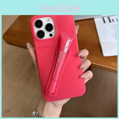 Rhode Lip Gloss Silicone Phone Case For Iphone 14 Plus With Shockproof Features