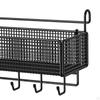 Desk Hanging Basket for Easy Organization, Wire Mesh Storage Solution