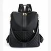 Backpack Women's New Trendy Oxford Cloth Small Backpack Women's Nylon Diamond Grid Car Stitching Fashionable Backpack