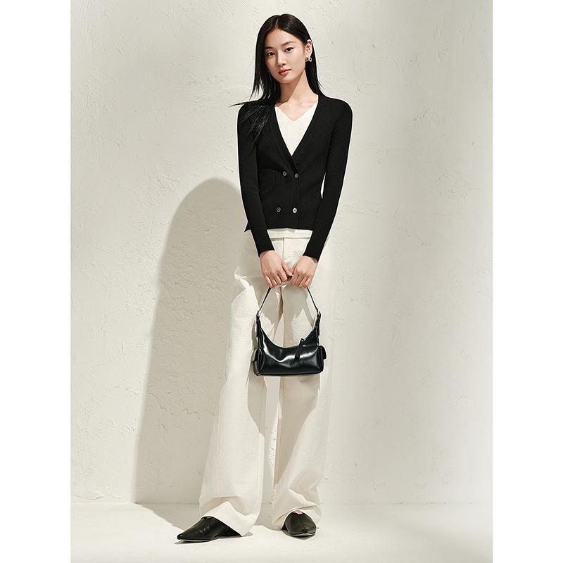 Jiuzi Anna Kou Women's Wool Knit Sweater - Spring Collection