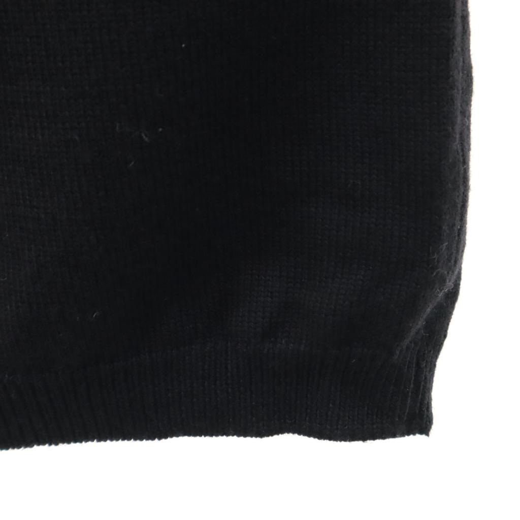 Salvatore Ferragamo 90s Old Long Sleeve Knit One Piece L Black Women Used