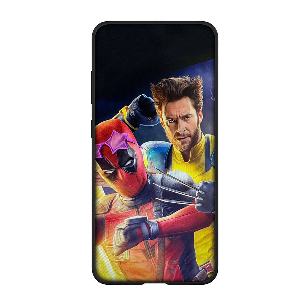 for Samsung Galaxy S25 S24 S23 iPhone 17 16 15 Xiaomi Redmi Note 14 13 12 11 Plus Pro Max XR A57 Phone Case Anime Deadpool Wolverine OPPO Huawei Cover