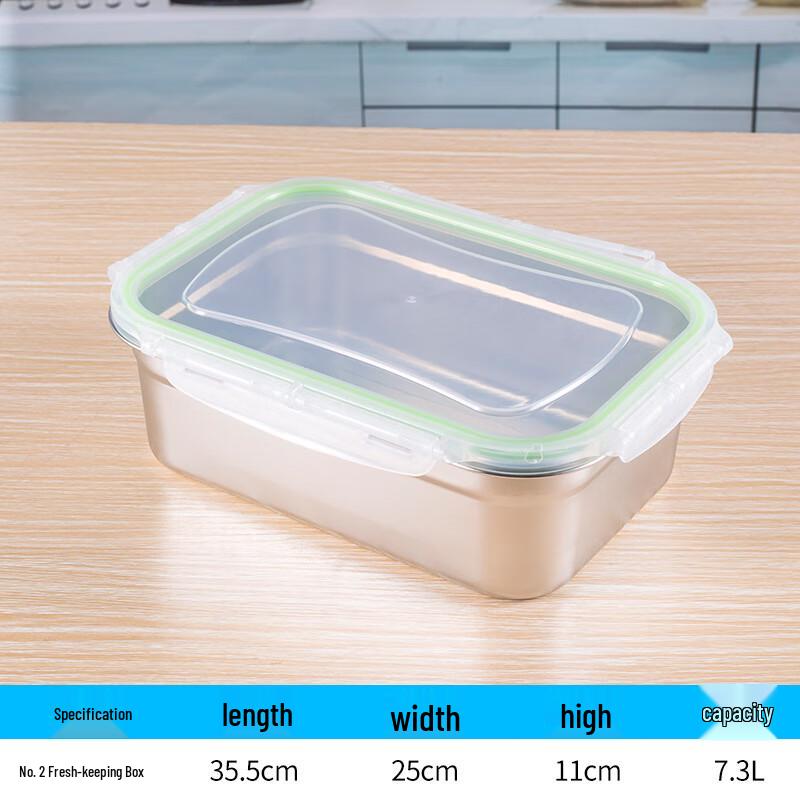 Qianxing 201 Stainless Steel Food Storage Container
