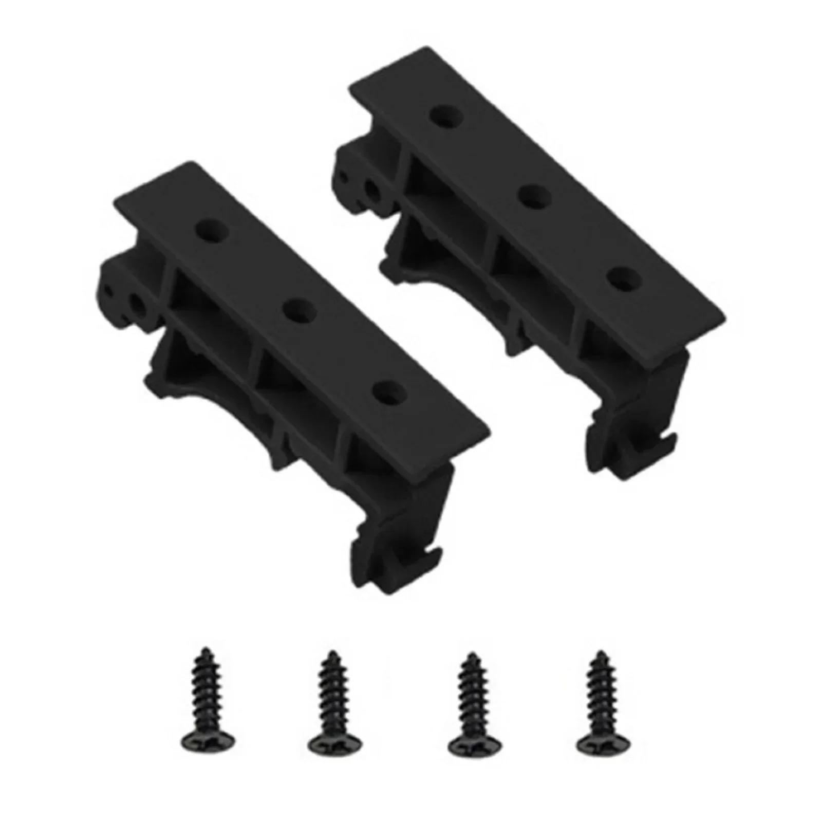 Sturdy And Efficient PCB DIN C45 Rail Mount Adapter Easy Installation Bracket Clips For Secure 35mm Rail Mounting чёрный