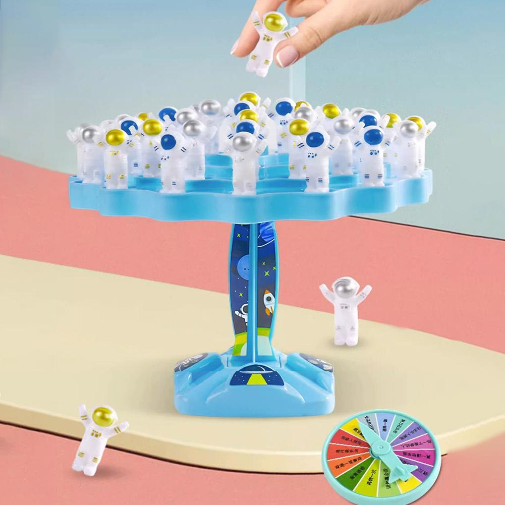 Spaceman Balance Tree Children Montessori Math Toy Parent-child Interaction Balance Board Game Tabletop Balance Training Kid Toy