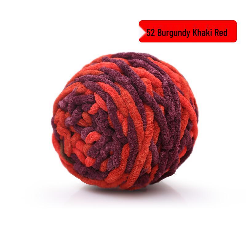 Ice Bar Chunky Soft Yarn for Hand-Knitted Scarves, Crochet Hooks, Slippers, and DIY Projects for Men and Women