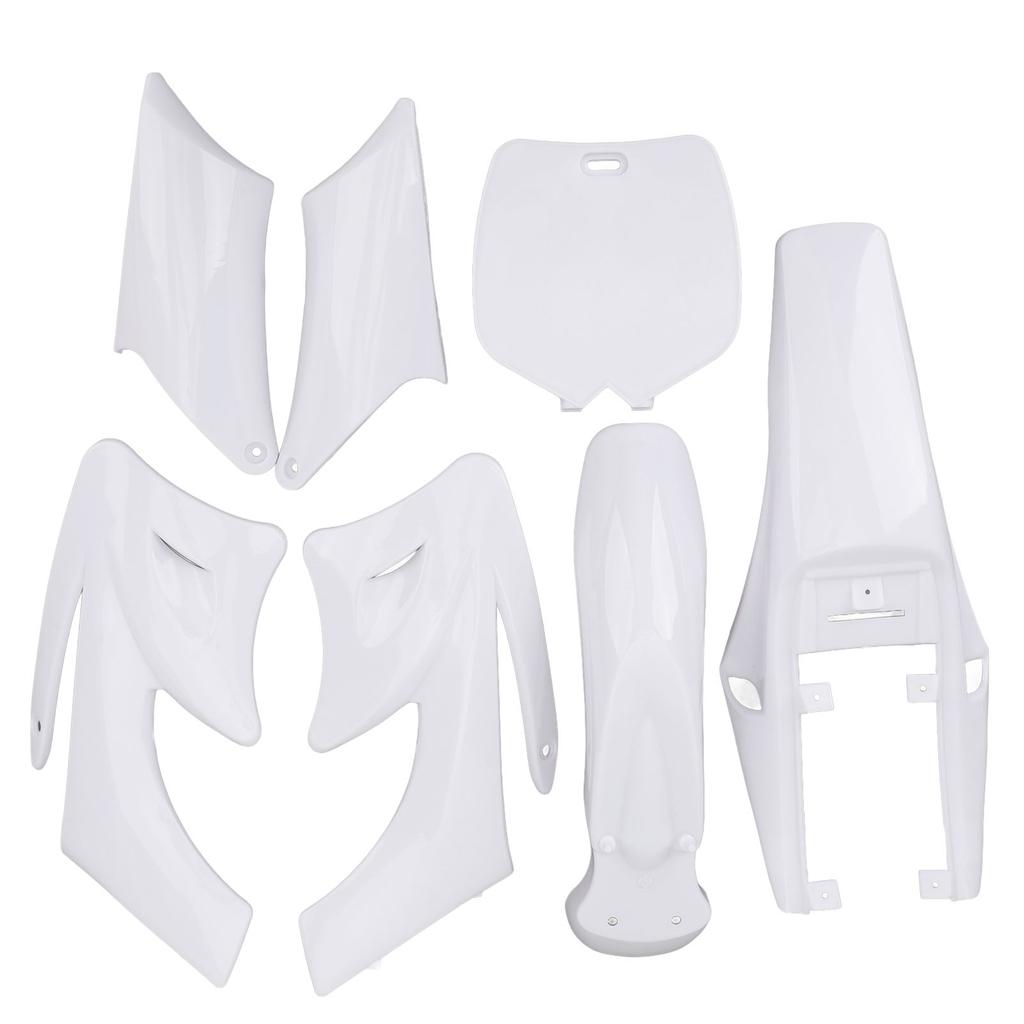 7PCS Plastic Fairing Body Cover Kits Shockproof Motorcycle Mudguard Replacement for Apollo   Dirt Bike Chinese 2 Stroke 47  49 