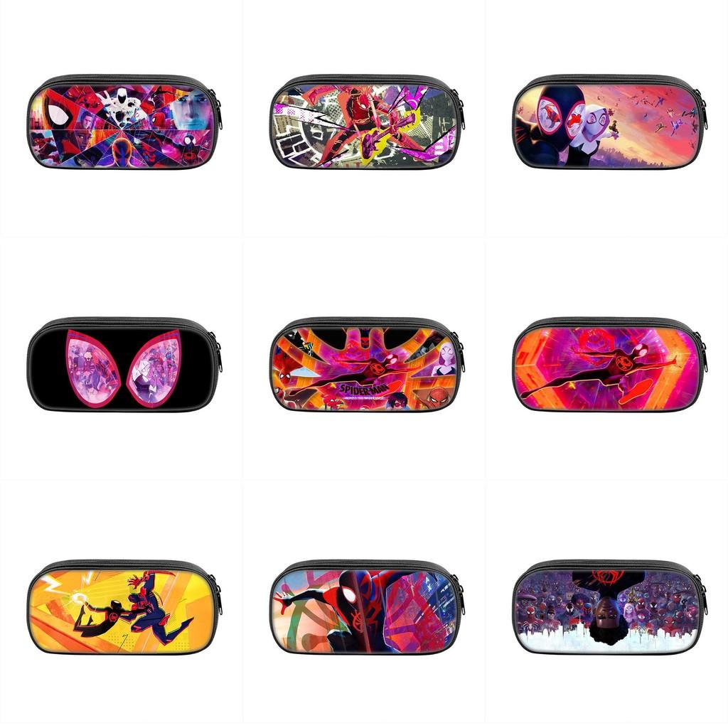 Spiderman Student Pencil Case With Polyester Material And Large Storage For School Supplies