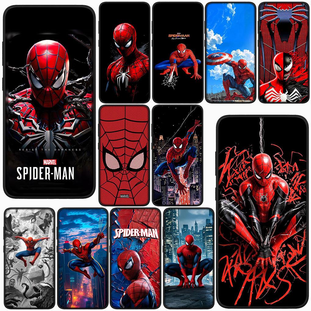 for Motorola Moto Edge 50 30 One Fusion 40 neo Ultra Pro 20 Lite G50 G85 G84 E15 E14 Case Spider Marvel Poster Spiderman Man