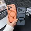 iPhone 17 Pro Max Skin-Feel Protective Case with Magnetic Stand, Anti-Drop, Compatible for Apple 17 Pro Max