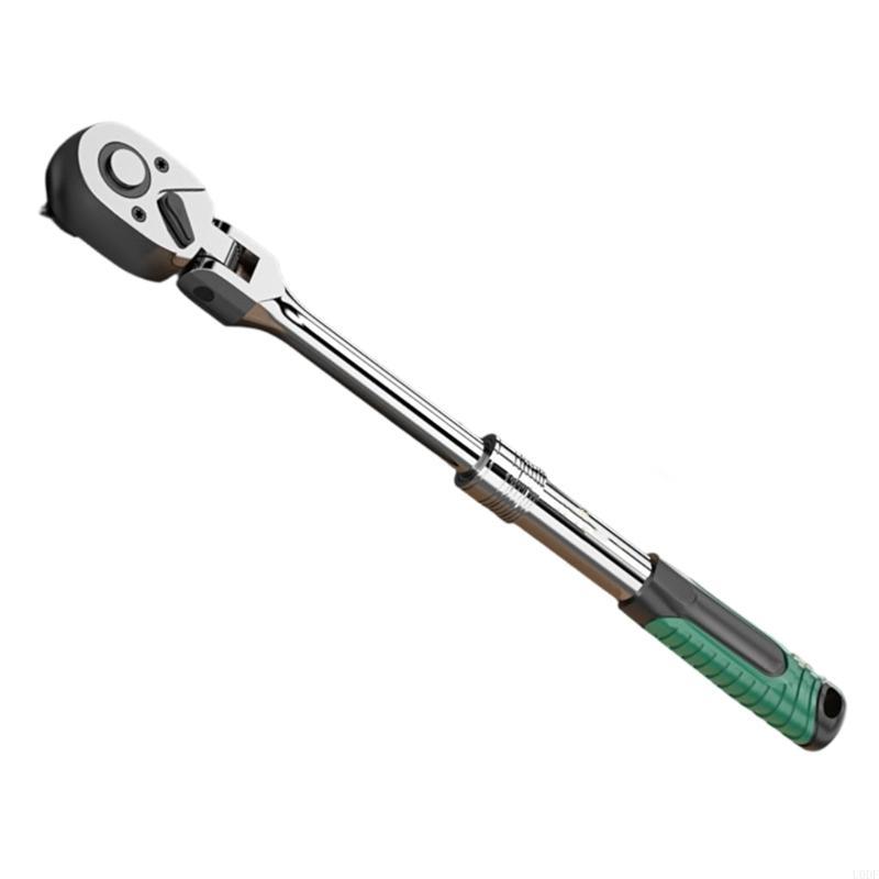 72 Tooth Ratchet Wrench With Retractable Head Suitable For Tight Space Professional Automotive Repair Furniture Assembly