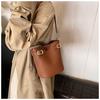 Korean Minimalist Women's High-End Bucket Bag: Versatile, Stylish Niche Design New Crossbody Fashion Accessory