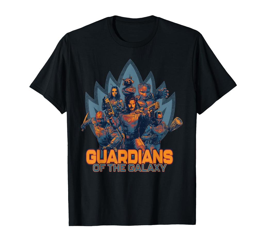 Marvel Guardians of the Galaxy Volume 3 Crest Team T-Shirt