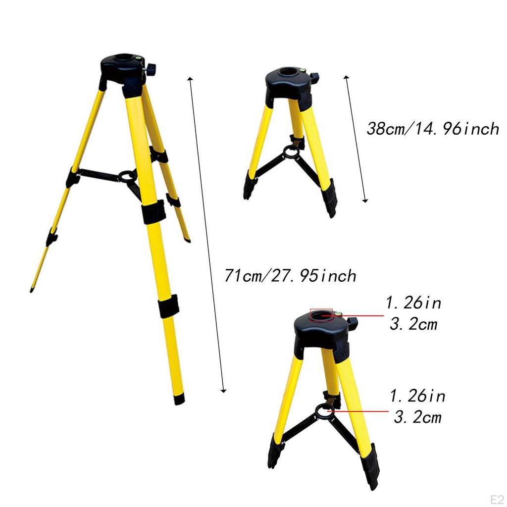 Level Tripod Azimuth Indicator Rack,Traditional Bracket,Heavy Duty Iron Multifunction Portable