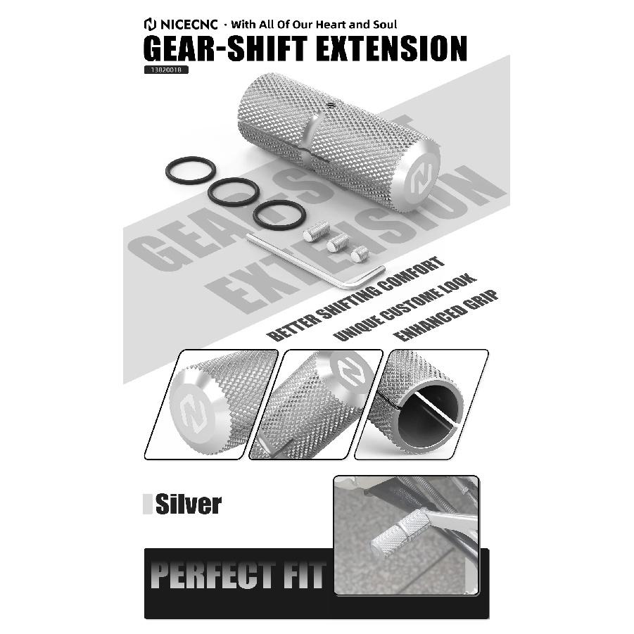 For BMW R1250GS GSA Gear Shift Lever Extension R1300GS R1200GS Adventure G310GS F800R F800ST F900R R850GS K1600GT S1000XR RnineT