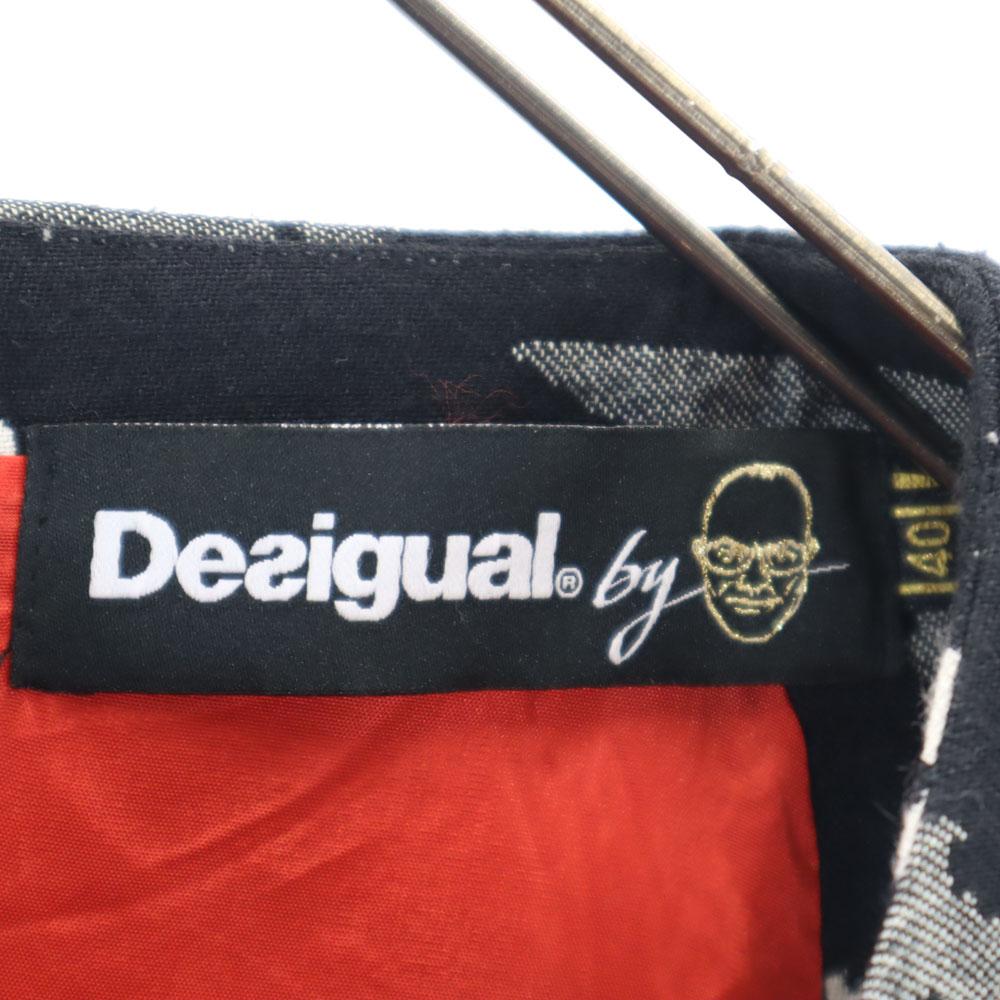 Desigual Overall handle No sleeve one piece 40 Black series Women Used