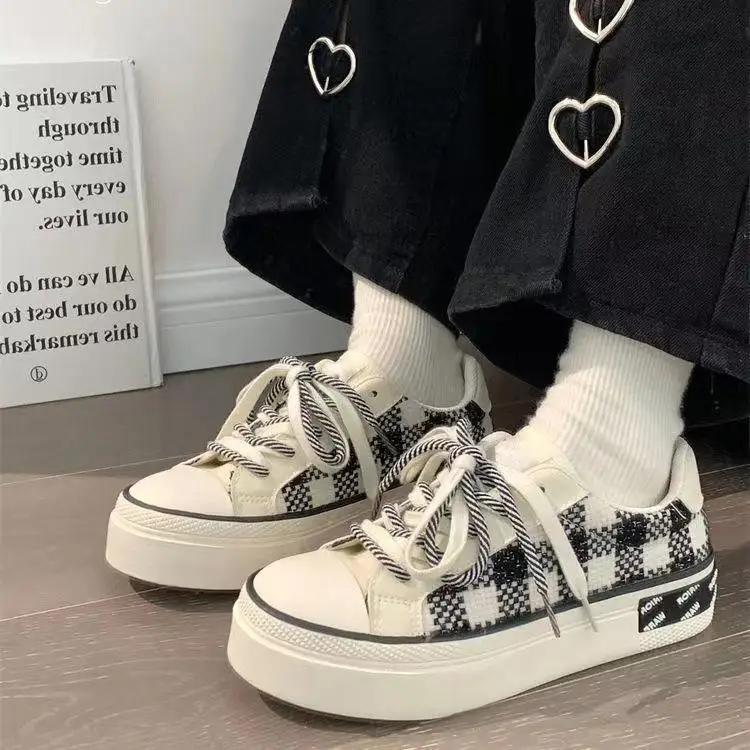 Canvas Shoes for Women in Spring and Summer 2025 Versatile Trendy Comfortable Sneakers High-quality Casual Shoes for Students