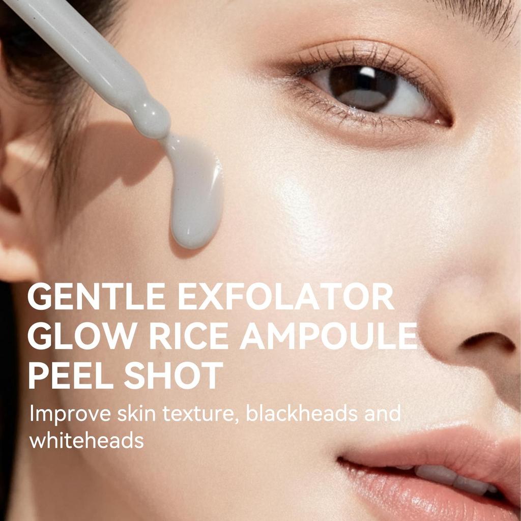 Exfoliating Black Rice Ampoule-Gentle Peel & Deep Hydration-Non-irritating Care For A Clearradiant Glow Skin-100ml