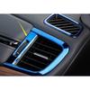Blue Titanium For Honda CR-V Cover Trim Center Console Air Outlet Vent 2017-
