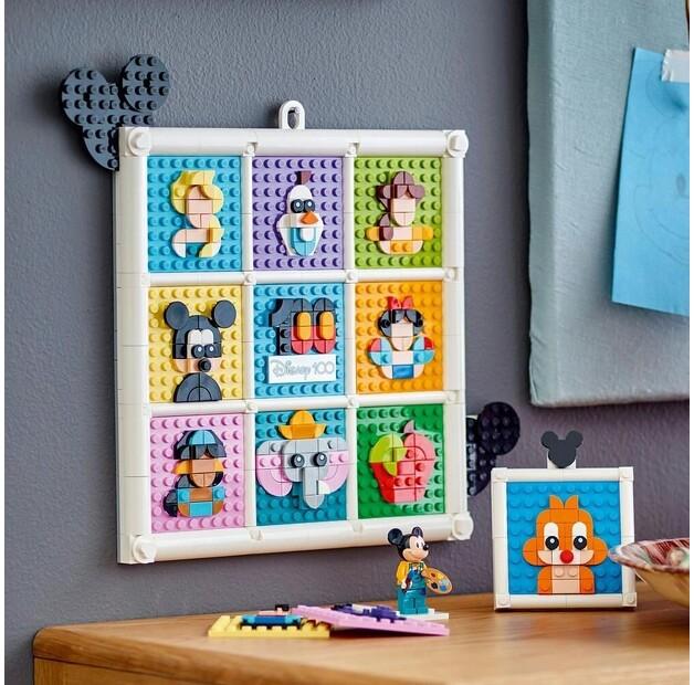 LEGO Disney 43221 100 Jahre ikonischer Disney-Zeichentrickfilme