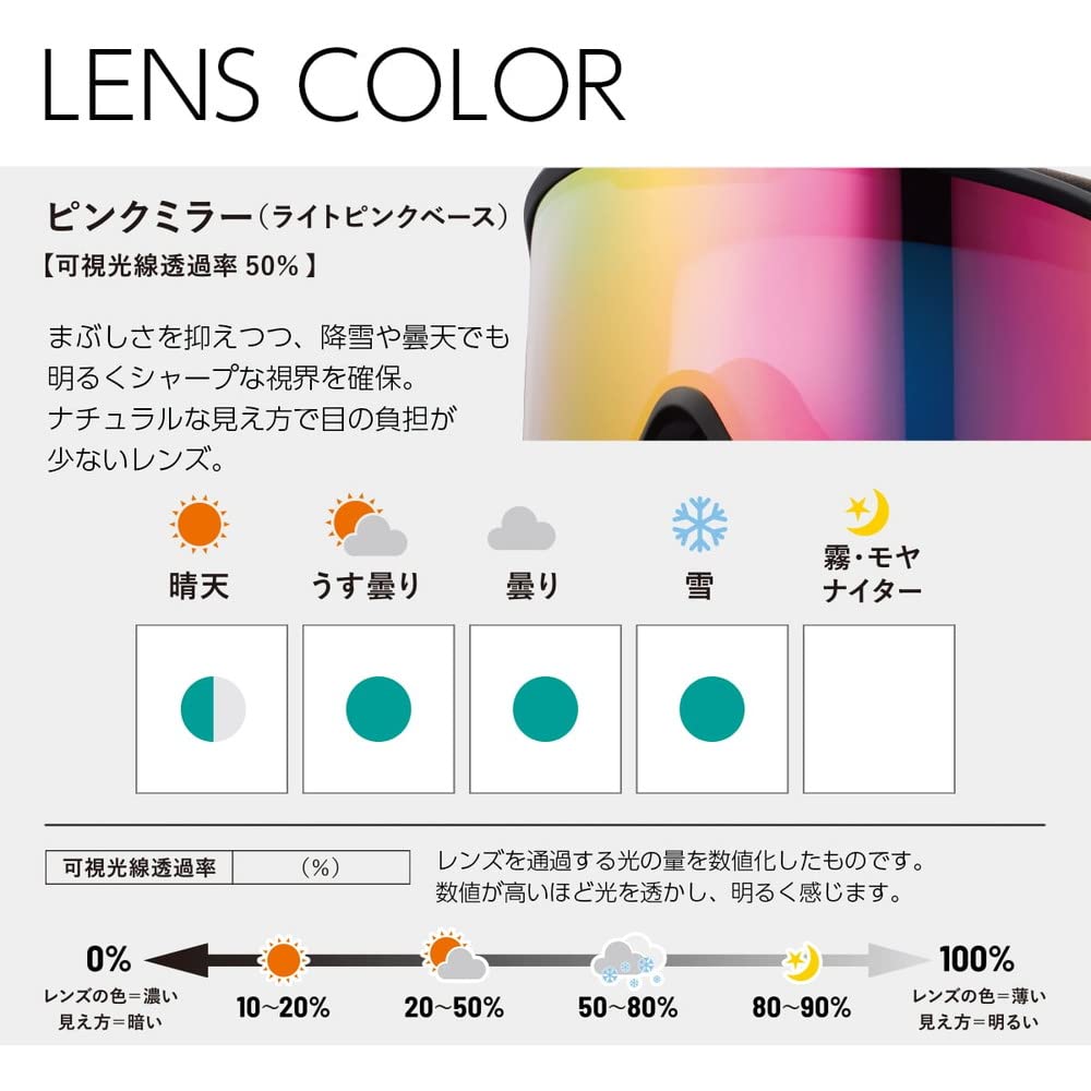 AXE Snow Compatible with for Skiing and Snowboarding Catalog Double AX899-WCM Goggles, Glasses, Mirrored, [2022-2023 Model], Lens, Anti-Fog