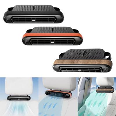 Ventilador de carro Ventilador de assento de carro com 3 velocidades, Ventilador alimentado por USB para carro, Ventiladores de carro que sopram frio, Ventiladores de carro para banco traseiro para crianças Ventilador de exaustão de carro