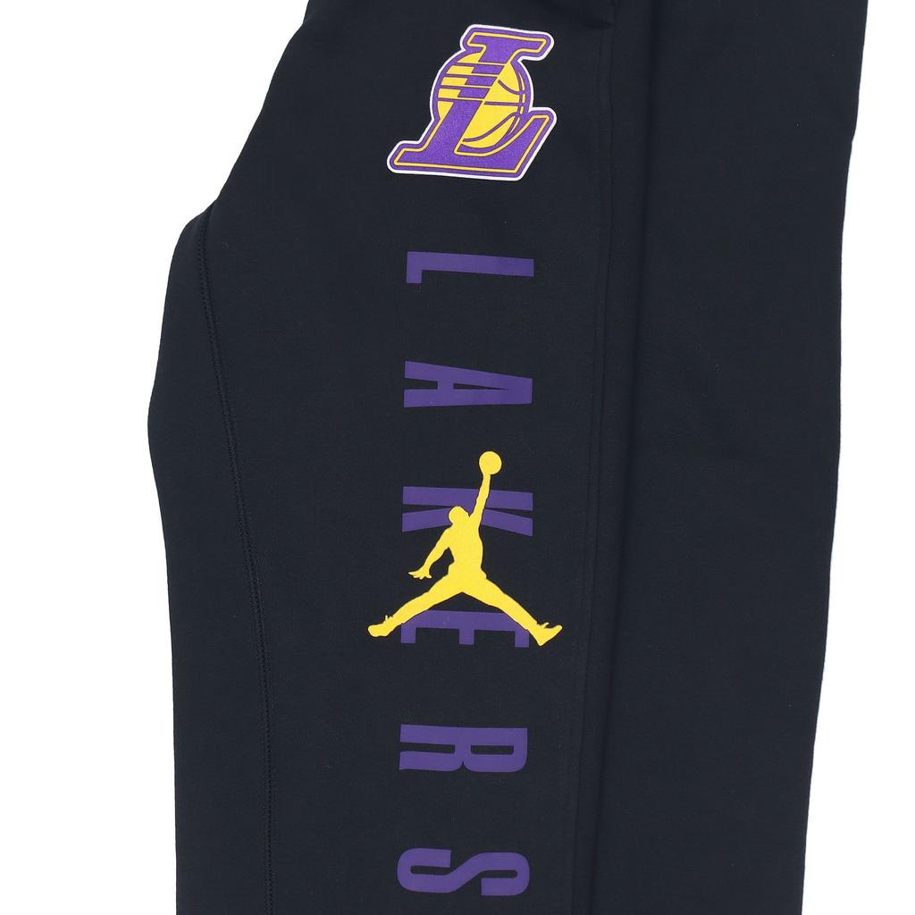 Jordan NBA Courtside Statement Edition Los Angeles Lakers Fleece Joggers Men Bottoms Black DB1774-010