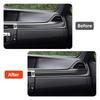 Carbon Fiber Trim Auto Center Console Dashboard Panel Decoration Strips For Lexus GS 2012-2019 Car Sticker Interior Accessories