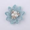Fresh Handmade Pearl Flower Tulle Fabric Headwear for Kids - Realistic Jewelry Accessories