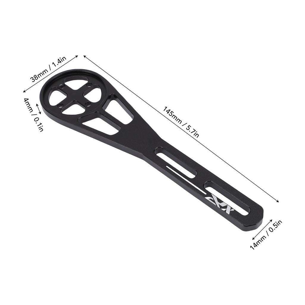 Handlebar Out Front Bike Cycling Computer Mount Extended Road Bike Computer Mount Adjustable Angle Aluminum Alloy